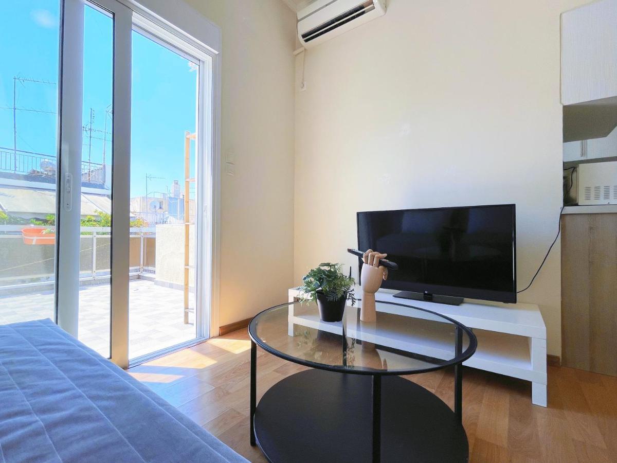 אתונה Wsd Luxury Stylish 1Bd Apt With City View Balcony מראה חיצוני תמונה